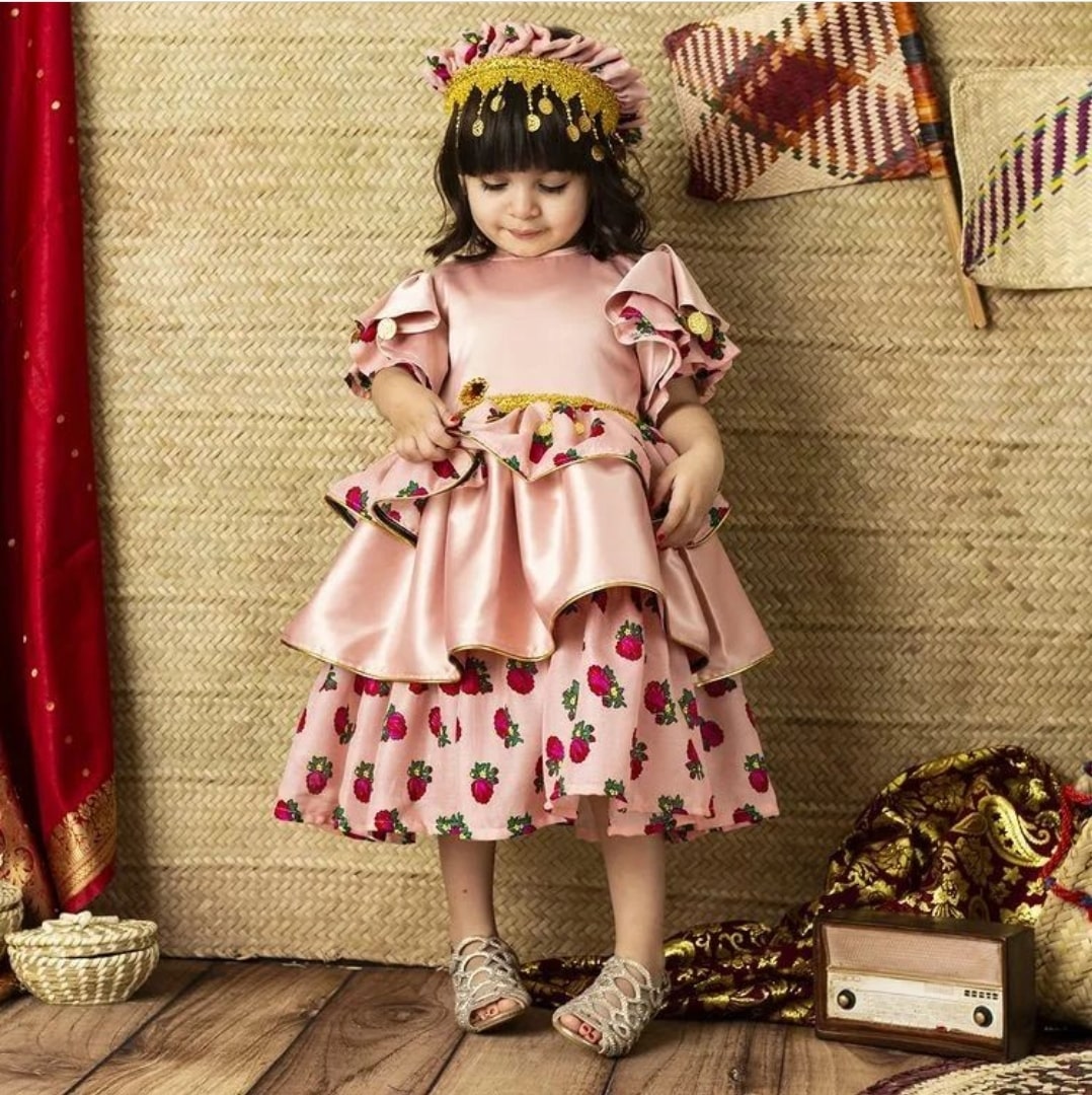 لباس بچگانه چین دار